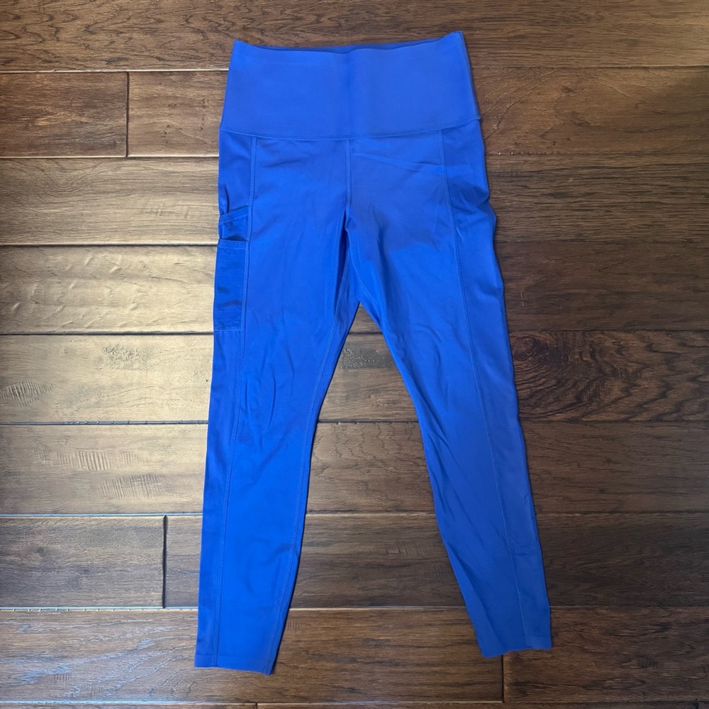 2/40 KNIX Royal Blue Cropped Leggings with Pocket - Women’s Medium